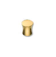 1950 0026 GL Ручка кнопка современная классика, глянцевое золото