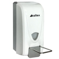 Ksitex ES-1000 Локтевой дозатор мыла,пластик,белый