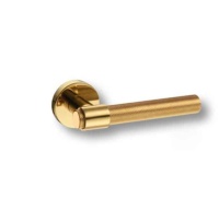 HA187TRO12 GL AXEL-T Ручка дверная, глянцевое золото