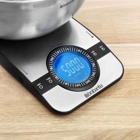 480607 Цифровые кухонные весы - Matt Steel (матовая сталь)