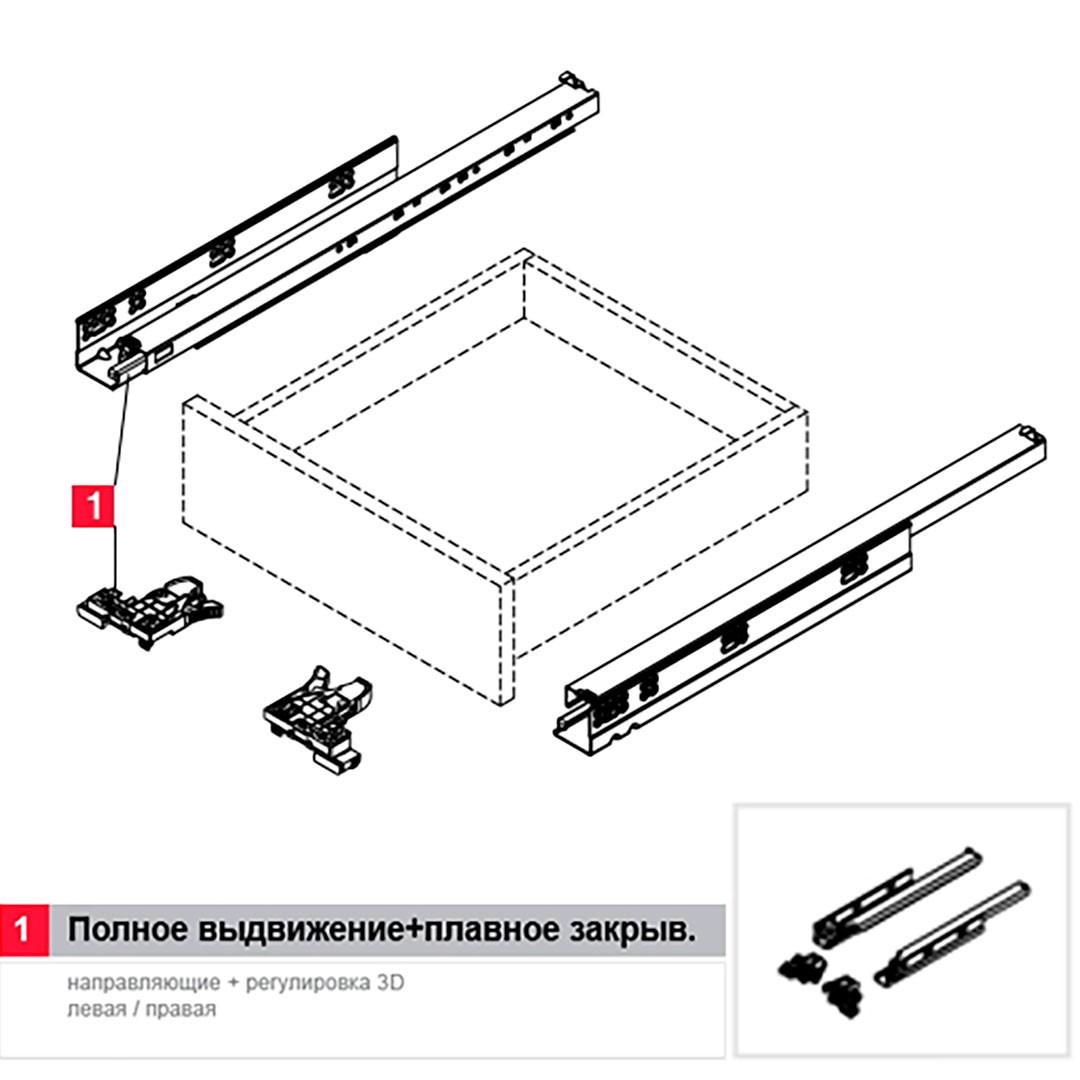 Как отрегулировать направляющие выдвижных ящиков комода