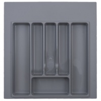 Лоток для кухонных принадлежностей в модуль 550 мм, серый