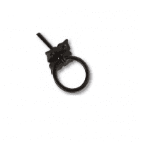 4812-66 Ручка кольцо классика, цвет черный