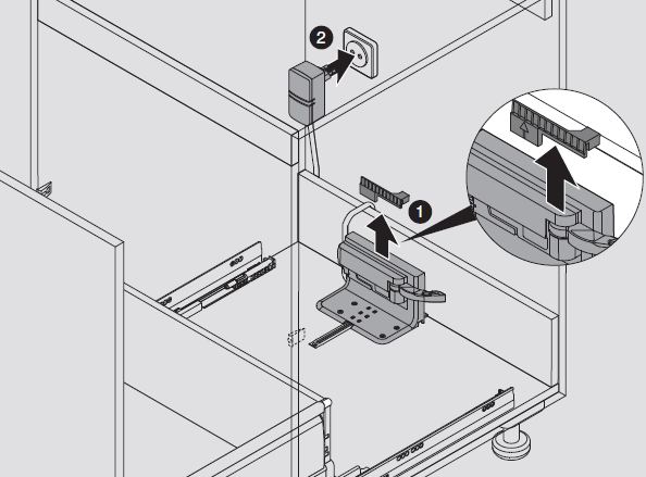 SERVO-DRIVE uno для напольных мусорных систем