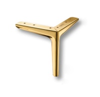 ESL 307 Gold Опора мебельная, глянцевое золото