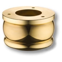 KAL-0006-0050-A09 Опора мебельная регулируемая, цвет - глянцевое золото