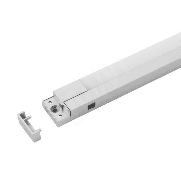 LINE Светодиодный светильник с ИК-выключателем на преграду, серебро, 12V, 400мм, нейтральный белый