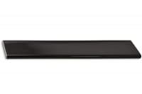 Ручка-скоба 160мм, отделка хром глянец + чёрный пластик