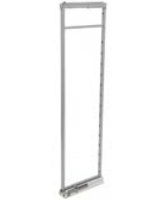 Рама выдвижной колонны в шкаф шириной 300/450 в комплекте с направляющими на 120кг