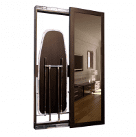 Комплект Зеркало-купе + гладильная доска BELSI Popolo, цвет Венге, открывание вправо