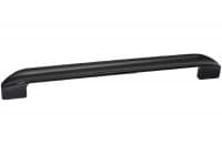 Ручка-скоба 224-192мм, отделка чёрный глянец ВЫВЕДЕНО