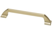 Ручка-скоба 128мм, отделка золото шлифованное