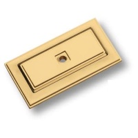 3041 0070 GL Подложка для мебельных ручек модерн, глянцевое золото