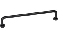 Ручка-скоба 160 мм, отделка черный матовый