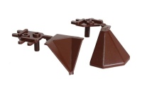 Комплект углов 90" для треугольного бортика M3530/M3540/M3545, цвет 04 коричневый