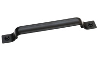 Ручка-скоба 160мм, отделка черный матовый