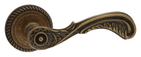 Ручка дверная  "AL 511-17", бронза античная матовая