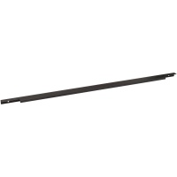 Ручка-профиль накладная L.796мм, отделка черный шлифованный (анодировка)