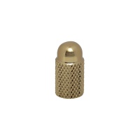 Ручка-кнопка d12, отделка золото глянец