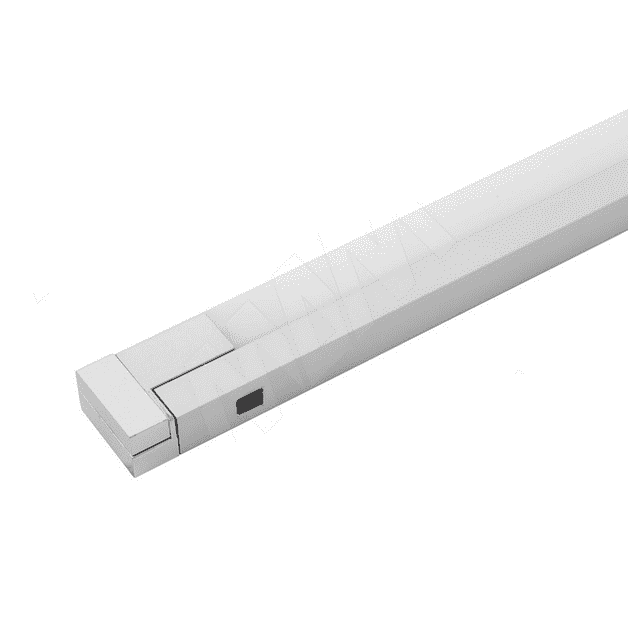 LINE Светодиодный светильник с ИК-выключателем на преграду, 2 датчика, серебро, 12V, 950мм