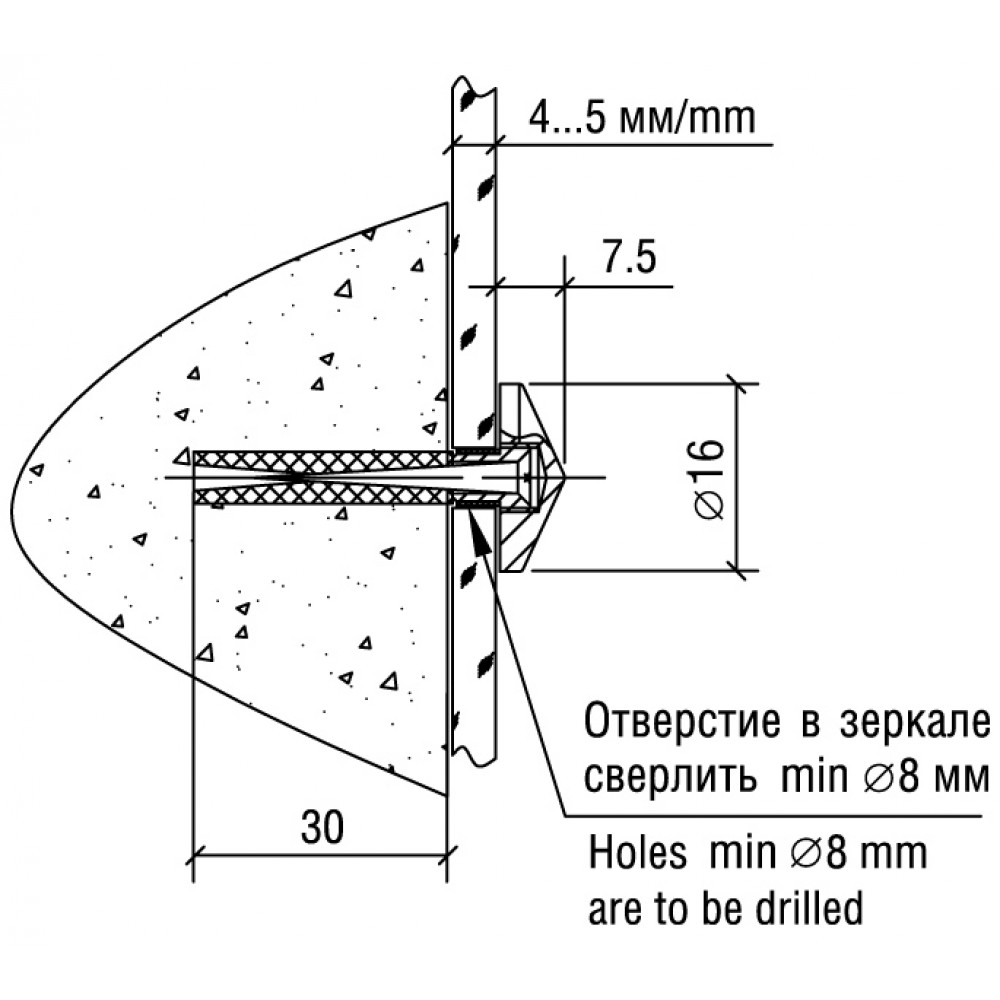 Крепления для полок без сверления