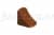 1003/725 Уголок-крепление каркаса с 2-мя отверстиями и крышечкой, цвет коричневый (за 100 штук)
