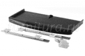 PU-KEY027-20 Полка для клавиатуры черная