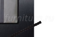 Верёвка для крепления витражей, d.5мм, цвет чёрный, в бухтах,пог.м.