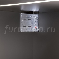 LIBRA H11 Мебельный навес для коробов нижнего яруса с предустановленными футорками и винтами, левый