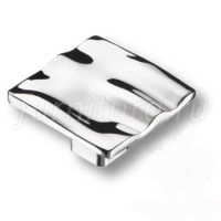 465025MP02 Ручка кнопка квадратная модерн, глянцевый хром
