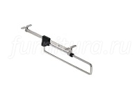 Выдвижной гардеробный держатель сталь оцинк .360mm