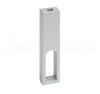 Держатель прямоугольной штанги Linear 10х30 центральный, отделка под алюминий