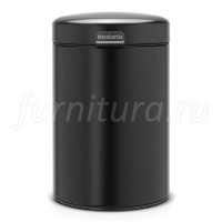 116247 Мусорный бак Brabantia NewIcon настенный 3л, черный