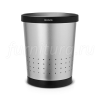 364341 Корзина для бумаг Brabantia 5л, матовая сталь