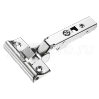 Петля T-type Glissando 110° (48мм) накладная с доводчиком под саморез