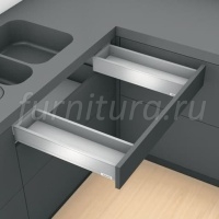 Выдвижной ящик LEGRABOX pure 500мм под мойку высота M, серый орион