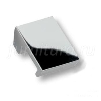 8250 0016 CR Ручка кнопка, модерн, глянцевый хром 16мм