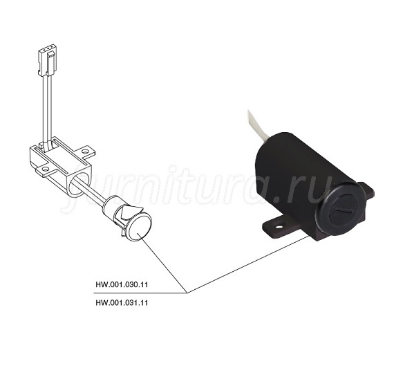 Ir датчик бесконтактный врезной 250w 100 240v