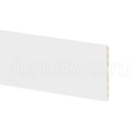 Цоколь ПВХ H.100, L=4000, белый (под покраску)