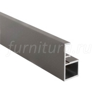 SECRET MAXI Профиль рамочный узкий с интегрированной ручкой, графит (краска), L-2700
