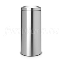 378621 Урна Brabantia с защитой от возгорания 30л, матовая сталь
