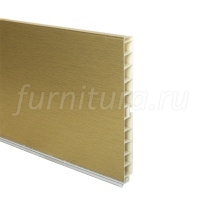 Цоколь ПВХ H.150, L=4000, золото шлифованное