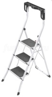 4343-001 Стремянка стальная Safety Plus 3 ступенис ковриком и эргономичным лотком