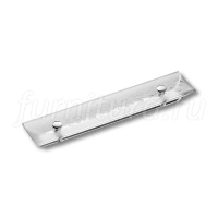 2594-005-96 DESIGN Ручка скоба, пластик глянцевый хром 96 мм