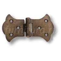 31.033.00.72 bronze hinge Петля карточная, цвет - старая бронза