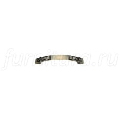 Ручка UR27/128 черный полир. никель 128мм, Gamet