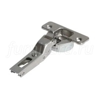 Петля Silentia+ 110° полунакладная с доводчиком под саморез