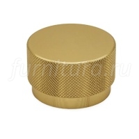 Ручка-кнопка GRAF BIG, 0486050L291, брашированная латунь, D50 мм, Viefe