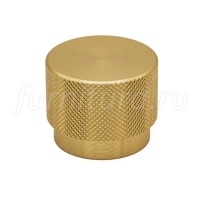 Ручка кнопка GRAF BIG, 0486038L291, матовое темное золото, D38 мм, Viefe