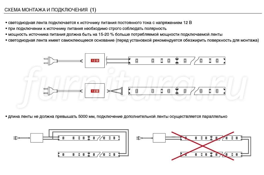 Схема подключения светодиодной. Схема подключения светодиодной ленты. Схема подключения светодиодов к блоку питания. Схема подключения трансформатор диодной ленты. Правильная схема подключения светодиодных лент.